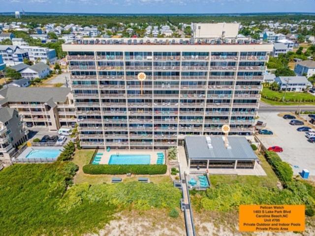 Casa Pelicano - Oceanfront Luxury! Enjoy Epic Ocean Views From This 7Th Floor Dream Condo Condo Carolina Beach Exterior foto